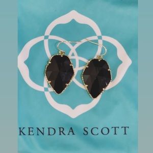 Black Kendra Scott earrings